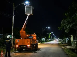Dishub Tanbu Pulihkan PJU Bermasalah