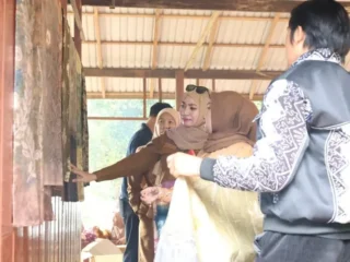 Pemkab Tanbu Gelar Pelatihan Sasirangan Pesisir, Hadirkan Praktisi Wastra Sandi Agustinus untuk Motif Baru dan Pemasaran Produk